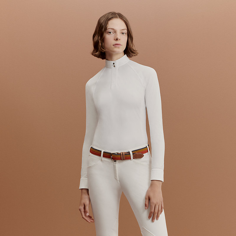 Jump competition polo shirt | Hermès USA